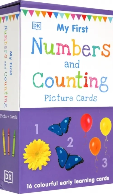 My First Numbers and Counting (16 learning cards): купить с доставкой по Кипру или в книжных магазинах Букберри в Лимасоле, Ларнаке и Пафосе