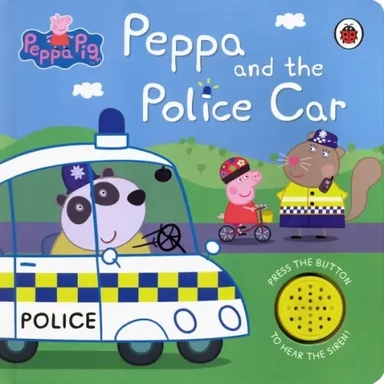 Peppa and the Police Car. Sound board book: купить с доставкой по Кипру или в книжных магазинах Букберри в Лимасоле, Ларнаке и Пафосе