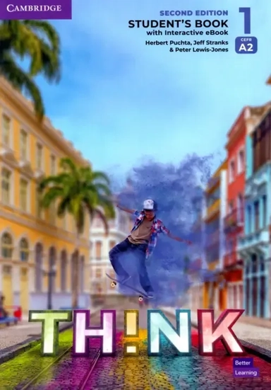 Think. Level 1. A2. Second Edition. Student's Book with Interactive eBook: купить с доставкой по Кипру или в книжных магазинах Букберри в Лимасоле, Ларнаке и Пафосе