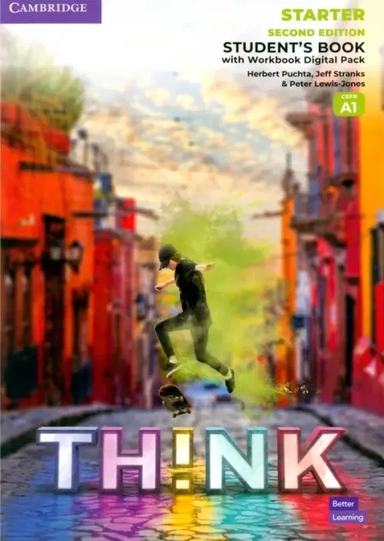 Think. Starter. A1. Second Edition. Student's Book with Workbook Digital Pack: купить с доставкой по Кипру или в книжных магазинах Букберри в Лимасоле, Ларнаке и Пафосе