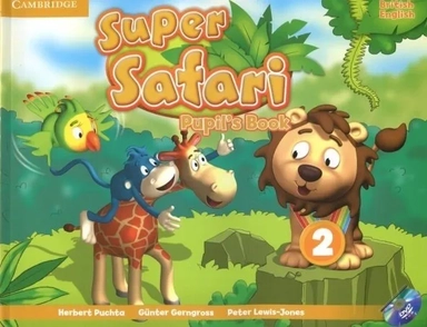 Super Safari. Level 2. Pupil's Book (+DVD): купить с доставкой по Кипру или в книжных магазинах Букберри в Лимасоле, Ларнаке и Пафосе