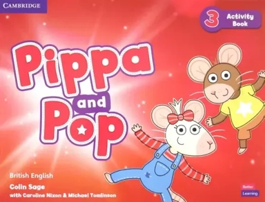 Pippa and Pop. Level 3. Activity Book: купить с доставкой по Кипру или в книжных магазинах Букберри в Лимасоле, Ларнаке и Пафосе
