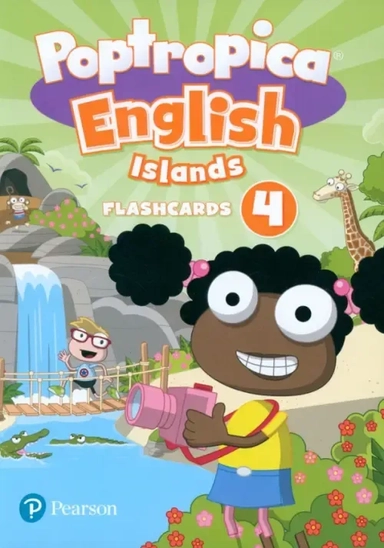 Poptropica English Islands. Level 4. Flashcards: купить с доставкой по Кипру или в книжных магазинах Букберри в Лимасоле, Ларнаке и Пафосе