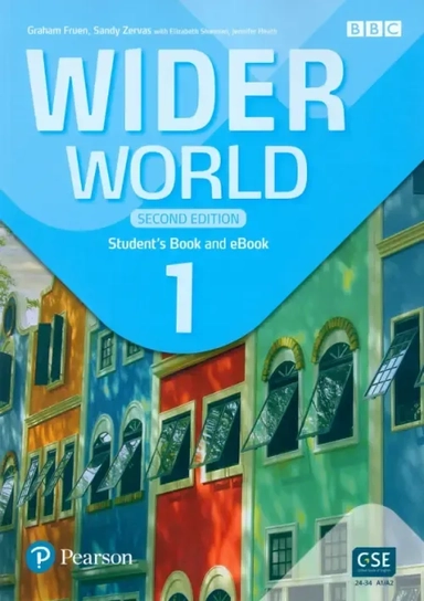 Wider World. Second Edition. Level 1. Student's Book with eBook and App: купить с доставкой по Кипру или в книжных магазинах Букберри в Лимасоле, Ларнаке и Пафосе