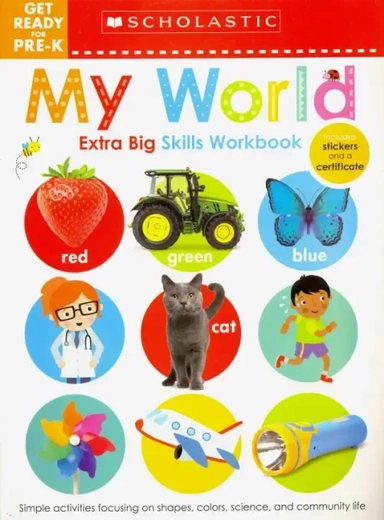 Get Ready for Pre-K Extra Big Skills Workbook. My World: купить с доставкой по Кипру или в книжных магазинах Букберри в Лимасоле, Ларнаке и Пафосе