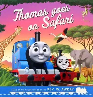 Thomas Goes on Safari: купить с доставкой по Кипру или в книжных магазинах Букберри в Лимасоле, Ларнаке и Пафосе