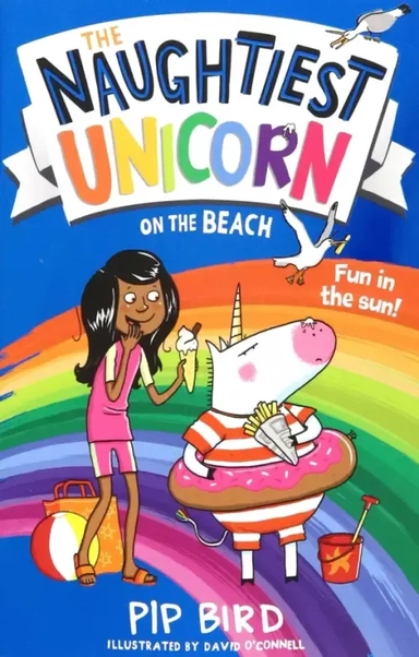 The Naughtiest Unicorn on the Beach: купить с доставкой по Кипру или в книжных магазинах Букберри в Лимасоле, Ларнаке и Пафосе