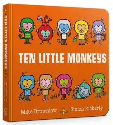 Ten Little Monkeys: купить с доставкой по Кипру или в книжных магазинах Букберри в Лимасоле, Ларнаке и Пафосе
