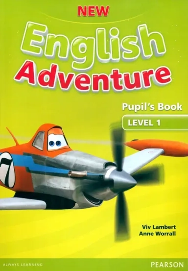 New English Adventure. Level 1. Pupil's Book (+DVD): купить с доставкой по Кипру или в книжных магазинах Букберри в Лимасоле, Ларнаке и Пафосе