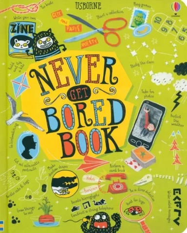 Never Get Bored Book: купить с доставкой по Кипру или в книжных магазинах Букберри в Лимасоле, Ларнаке и Пафосе