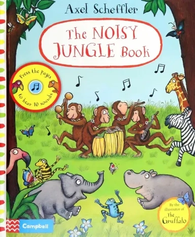 The Noisy Jungle Book: купить с доставкой по Кипру или в книжных магазинах Букберри в Лимасоле, Ларнаке и Пафосе
