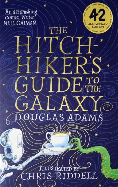 The Hitchhiker's Guide to the Galaxy. Illustrated Edition: купить с доставкой по Кипру или в книжных магазинах Букберри в Лимасоле, Ларнаке и Пафосе