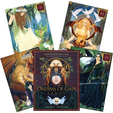 Карты Таро Карманные Мечты Гайи (Dream of Gaia Tarot): купить с доставкой по Кипру или в книжных магазинах Букберри в Лимасоле, Ларнаке и Пафосе