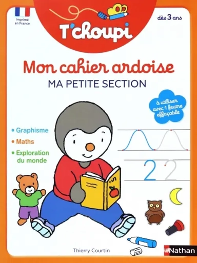 Mon cahier ardoise T'choupi. Ma petite section: купить с доставкой по Кипру или в книжных магазинах Букберри в Лимасоле, Ларнаке и Пафосе