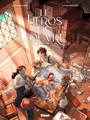 Le Héros du Louvre. Tome 2. Le Jeu du silence: купить с доставкой по Кипру или в книжных магазинах Букберри в Лимасоле, Ларнаке и Пафосе