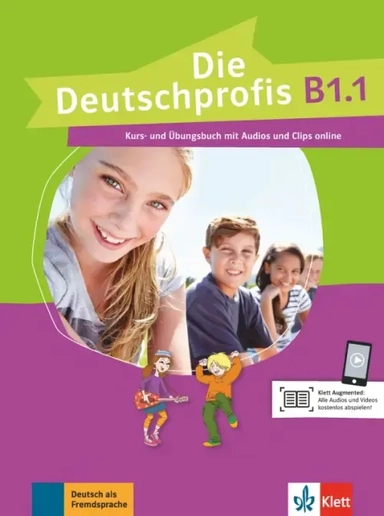 Die Deutschprofis. B1.1. Kurs- und Ubungsbuch mit Audios und Clips: купить с доставкой по Кипру или в книжных магазинах Букберри в Лимасоле, Ларнаке и Пафосе