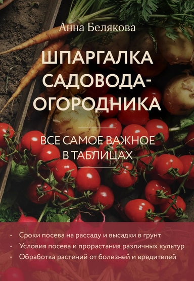 Шпаргалка садовода-огородника. Все самое важное в таблицах (новое оформление): купить с доставкой по Кипру или в книжных магазинах Букберри в Лимасоле, Ларнаке и Пафосе