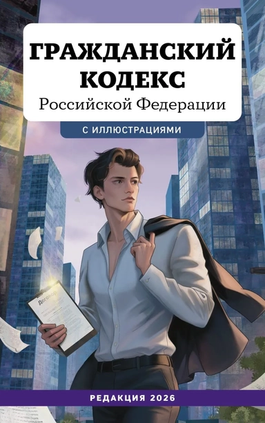 Гражданский кодекс Российской Федерации. Редакция 2026. Young adult: купить с доставкой по Кипру или в книжных магазинах Букберри в Лимасоле, Ларнаке и Пафосе