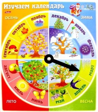 Изучаем календарь: купить с доставкой по Кипру или в книжных магазинах Букберри в Лимасоле, Ларнаке и Пафосе