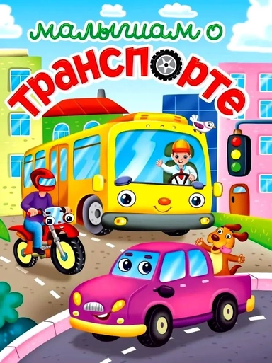 Малышам о транспорте: купить с доставкой по Кипру или в книжных магазинах Букберри в Лимасоле, Ларнаке и Пафосе