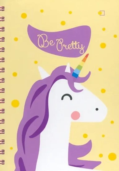 Блокнот "Единороги", желтый/ "Unicorns", pretty А5: купить с доставкой по Кипру или в книжных магазинах Букберри в Лимасоле, Ларнаке и Пафосе