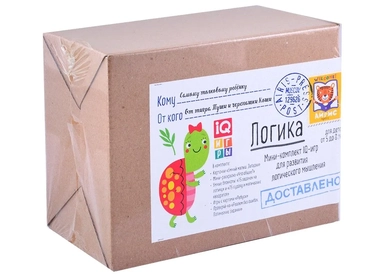 Посылка. Мини-комплект IQ-игр для развития логики: купить с доставкой по Кипру или в книжных магазинах Букберри в Лимасоле, Ларнаке и Пафосе