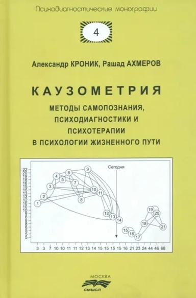 Каузометрия. Методы самопознания, психодиагностики и психотерапии в психологии жизненного пути: купить с доставкой по Кипру или в книжных магазинах Букберри в Лимасоле, Ларнаке и Пафосе