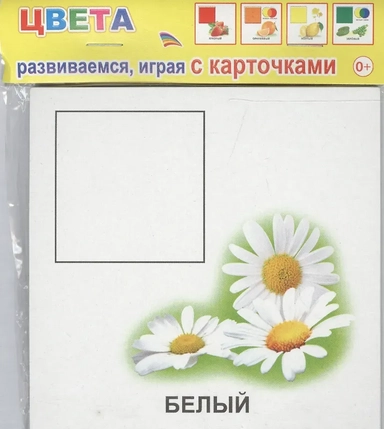 Обучающие карточки. Цвета: купить с доставкой по Кипру или в книжных магазинах Букберри в Лимасоле, Ларнаке и Пафосе