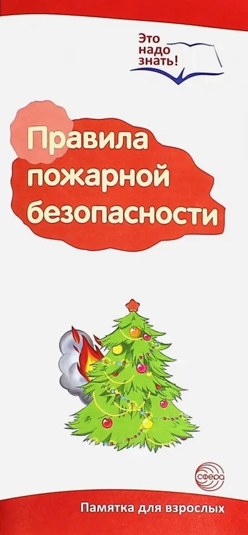 Буклет к ширмочке "Правила пожарной безопасности": купить с доставкой по Кипру или в книжных магазинах Букберри в Лимасоле, Ларнаке и Пафосе